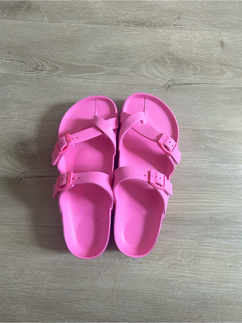 Platform Slide Sandals